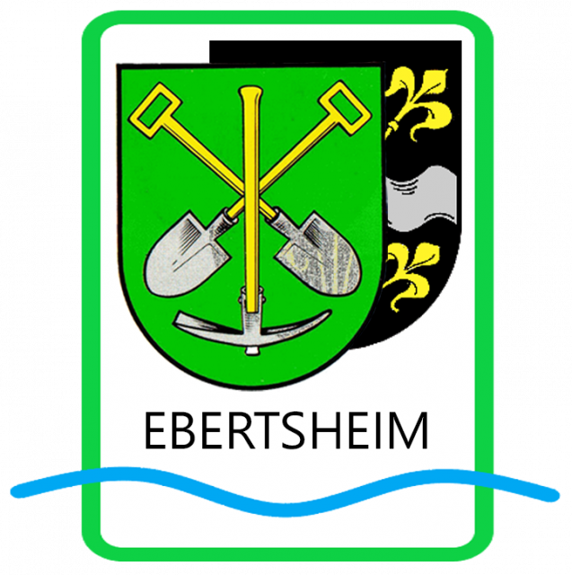 Logo Ebertsheim Doppelwappen