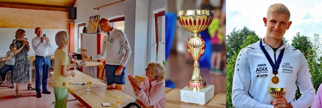 Henric Hackmann vom RV Rodenbach holt Bronzemedaille im Bahnradfahren