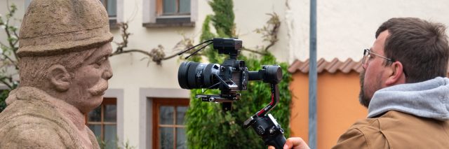 SWR Fernsehen dreht in Ebertsheim