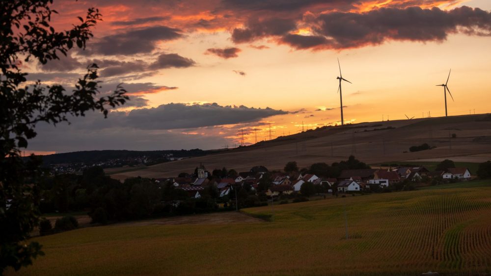 Rodenbach bei Sonnenuntergang